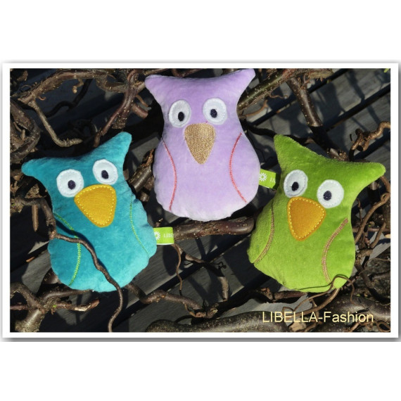 Stickdatei - KuschelEulen ♥ ITH 13x18